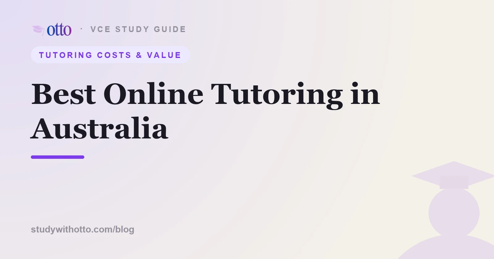 A student in an online tutoring session on a laptop, on a cream background
