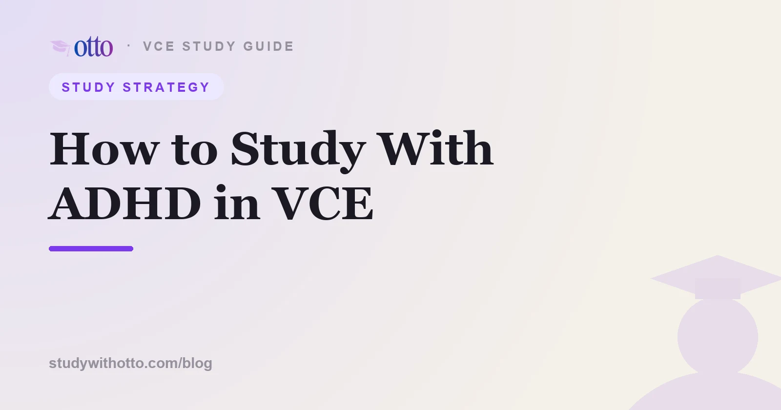 A calm, distraction-free study setup designed for focus, on a cream background