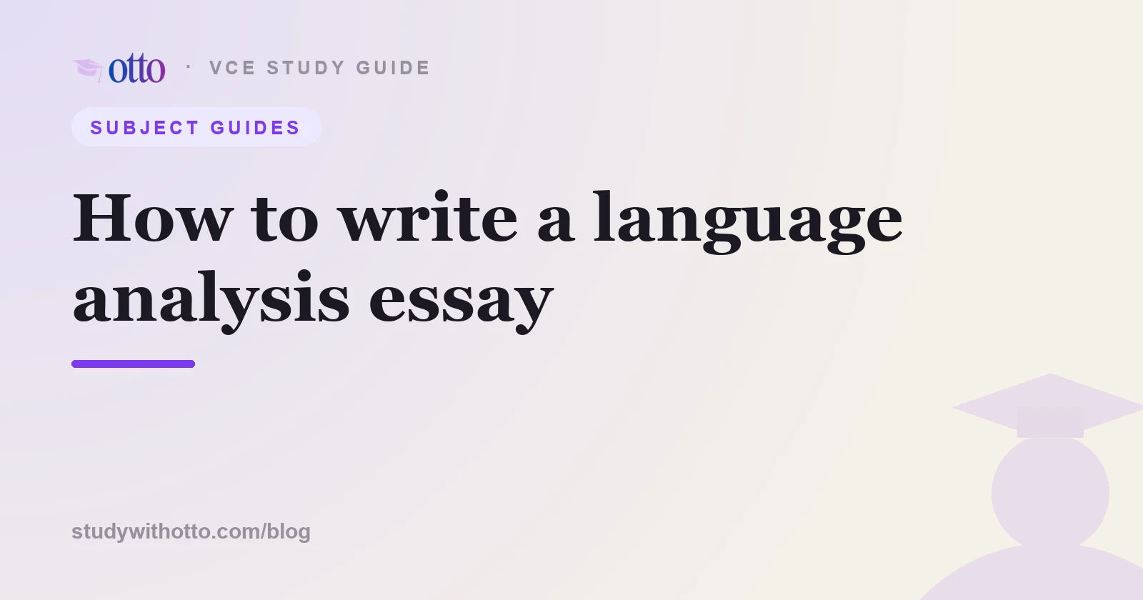 An annotated opinion article with persuasive techniques highlighted, representing VCE language analysis, on a cream background