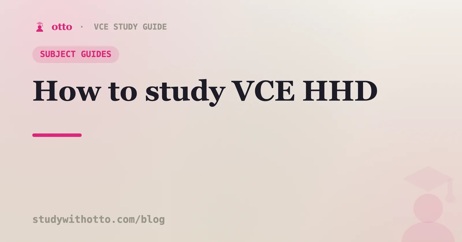 VCE Health and Human Development notes with health data on a cream background
